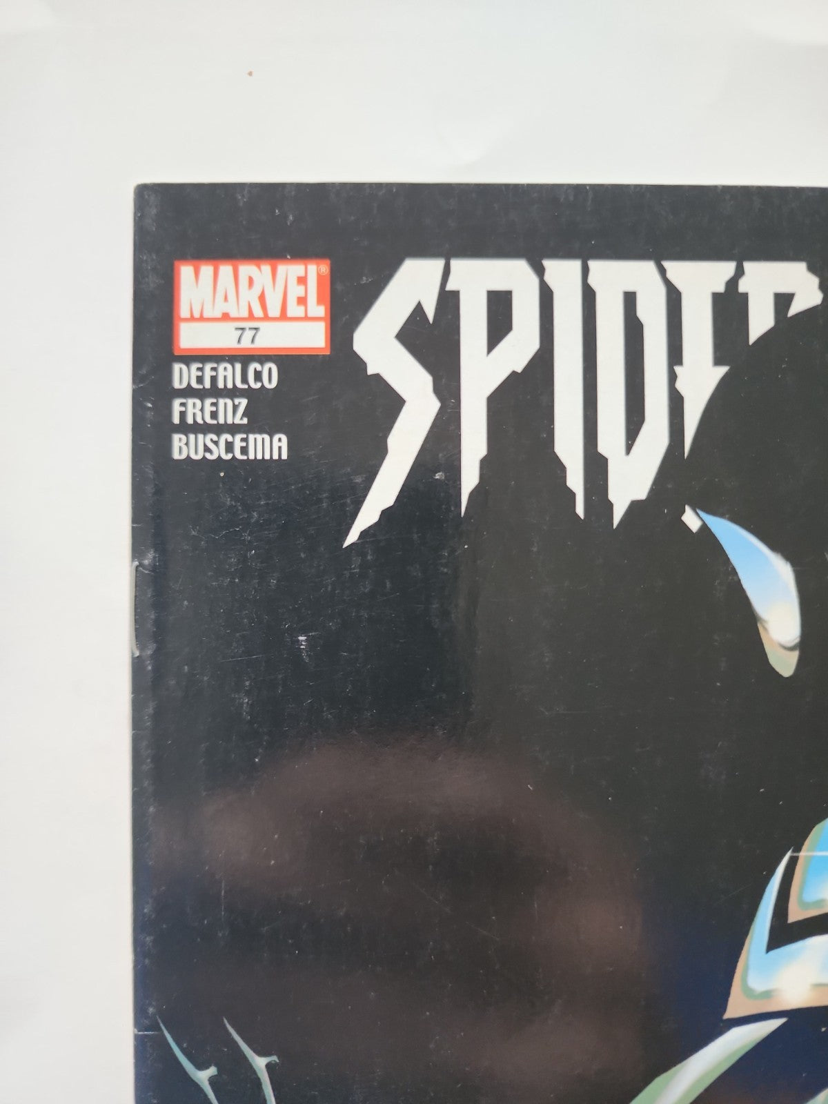 SPIDER-GIRL #77 (MARVEL 1998) NEGATIVE SPACE | BLACK SUIT Eb-2