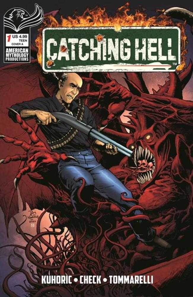 Catching Hell Feat Reggie Bannister #1 Cover A Roy Allan Martinez Previously