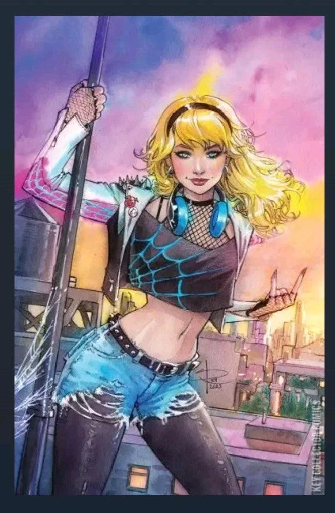 SPIDER-GWEN ANNUAL #1 [CHAOS] UNKNOWN COMICS SABINE RICH EXCLUSIVE NYCC VIRGIN V