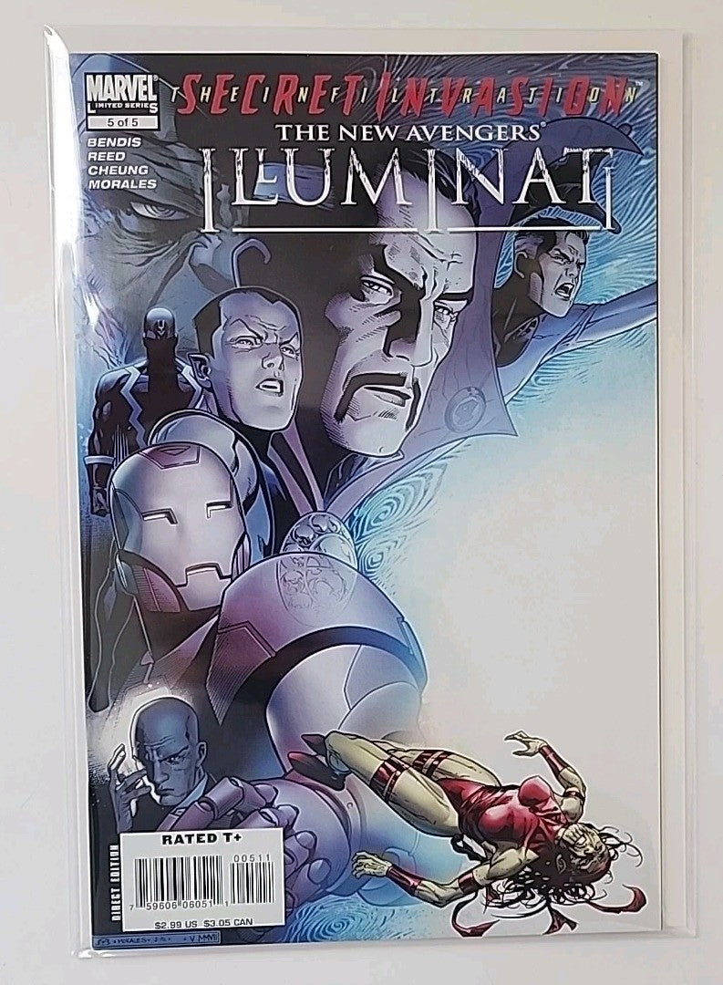 New Avengers Illuminati #1-5 Marvel Comics Modern Lot-5 EB-1