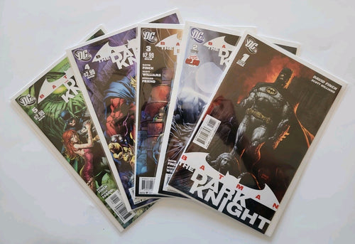 DC - Batman: "THE DARK KNIGHT" 5pc Complete Set. 2011. Eb-1