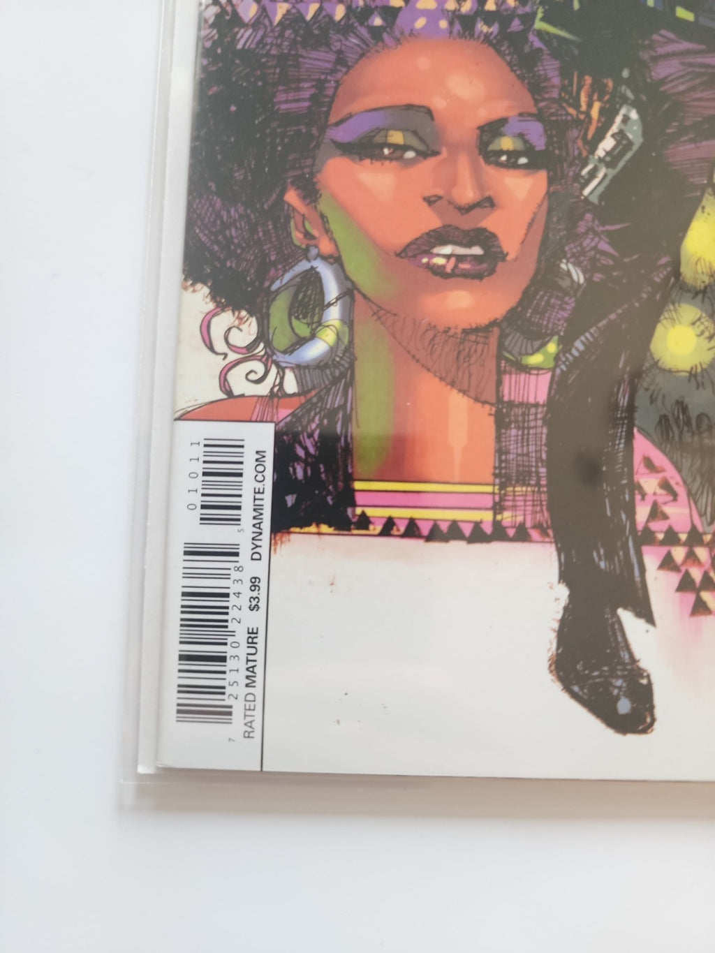 Shaft #1 Dennis Cowan Cover A Variant Dynamite Comics 2014 David F. Walker Eb-2