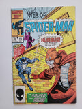 Web of Spider-Man #19 (1986) Marvel – 1st Appearance Humbug – Black Suit Sp-1