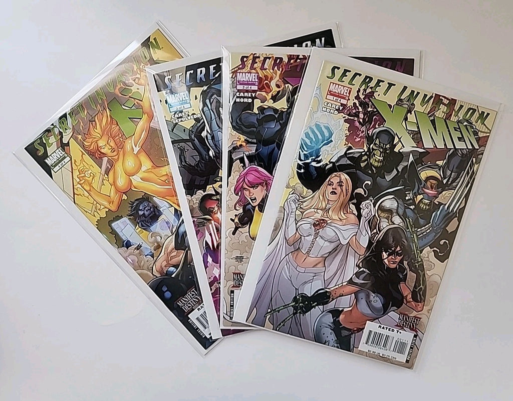 Secret Invasion X-Men #1-4 Marvel Comics