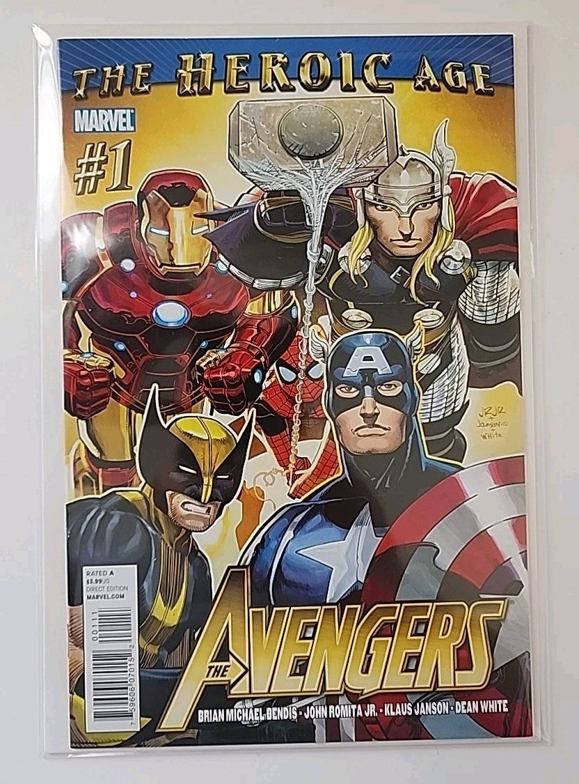 The Avengers, #1-6 (Marvel Comics 2010) The Heroic Age Eb-1