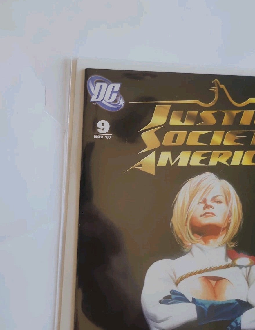 Justice Society of America #9 Key Issue 1st Kingdom Come Superman 2007 Eb-2