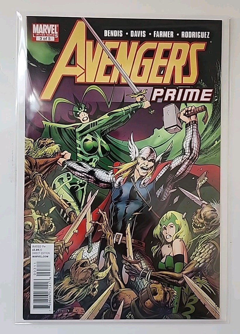 Avengers Prime #1-5 (2010) 9.4 NM Marvel Complete Set High Grade Comic Book EB-1