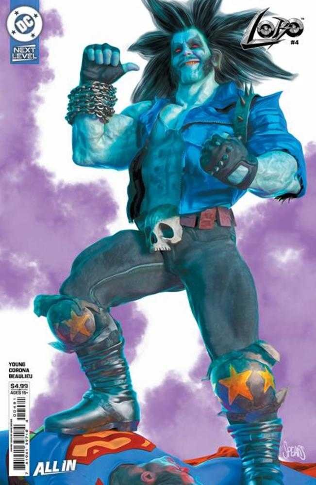 Lobo #4 Cover G Mark Spears Card Stock Variant