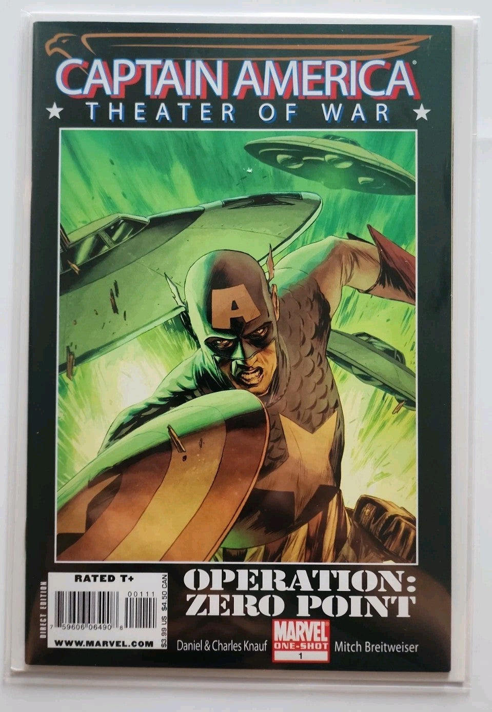 CAPTAIN AMERICA THEATER OF WAR OPERATION ZERO POINT #1 NM Eb-2