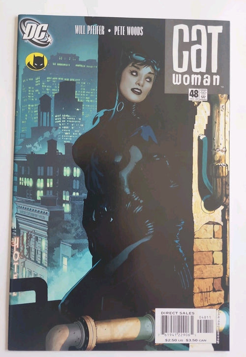 CATWOMAN #48 Adam Hughes cover DC Comics - 2005 Eb-2