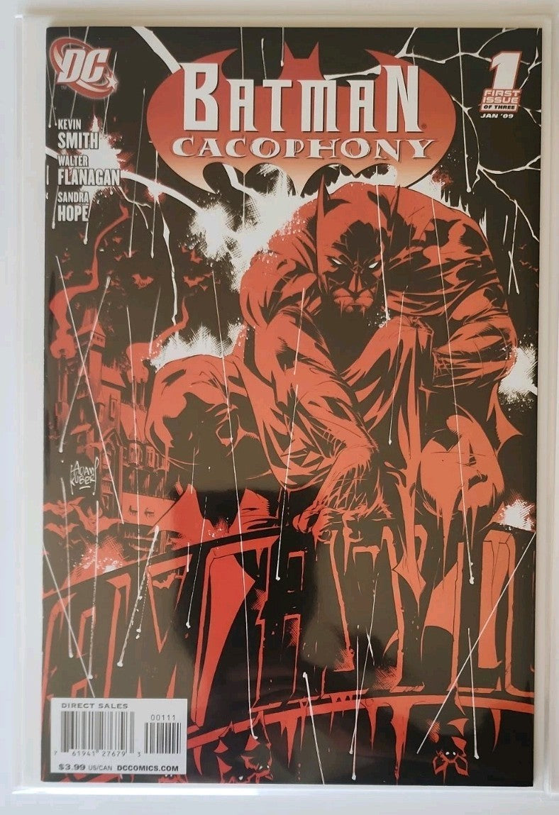 Batman Cacophony #1-3 (1 2 3) Complete Set 2008 DC Comics Kevin Smith Rn-1
