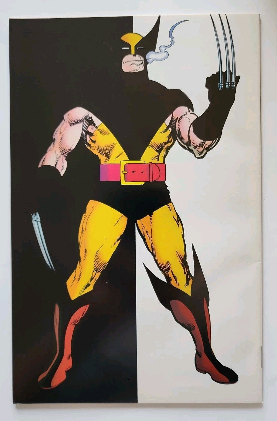 WOLVERINE #1 1988 Newsstand PATCH 1st solo series Claremont Marvel VF Eb-2