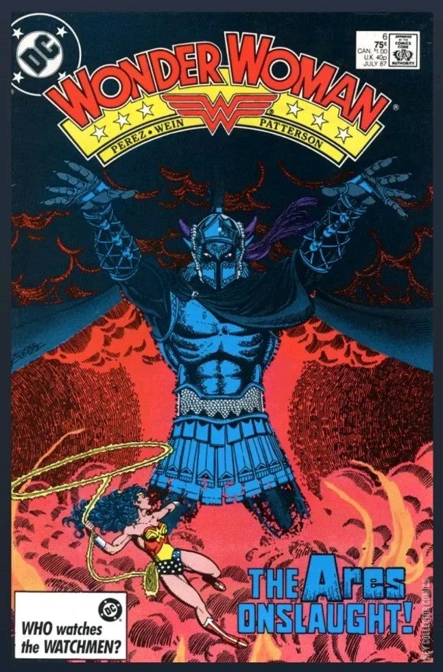 WONDER WOMAN #6 VOL. 2 HIGH GRADE DC COMIC BOOK CM86-199