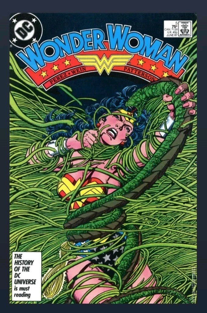 WONDER WOMAN #5 VOL. 2 8.0 DC COMIC BOOK TS86-82