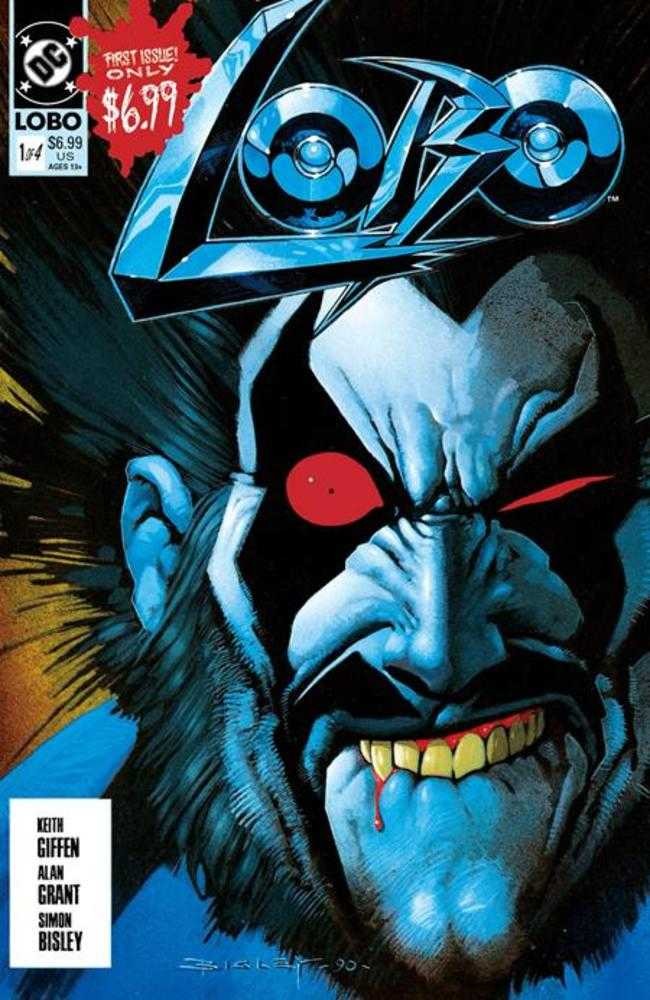 Lobo #1 Facsimile Edition Cover C Simon Bisley Foil Variant