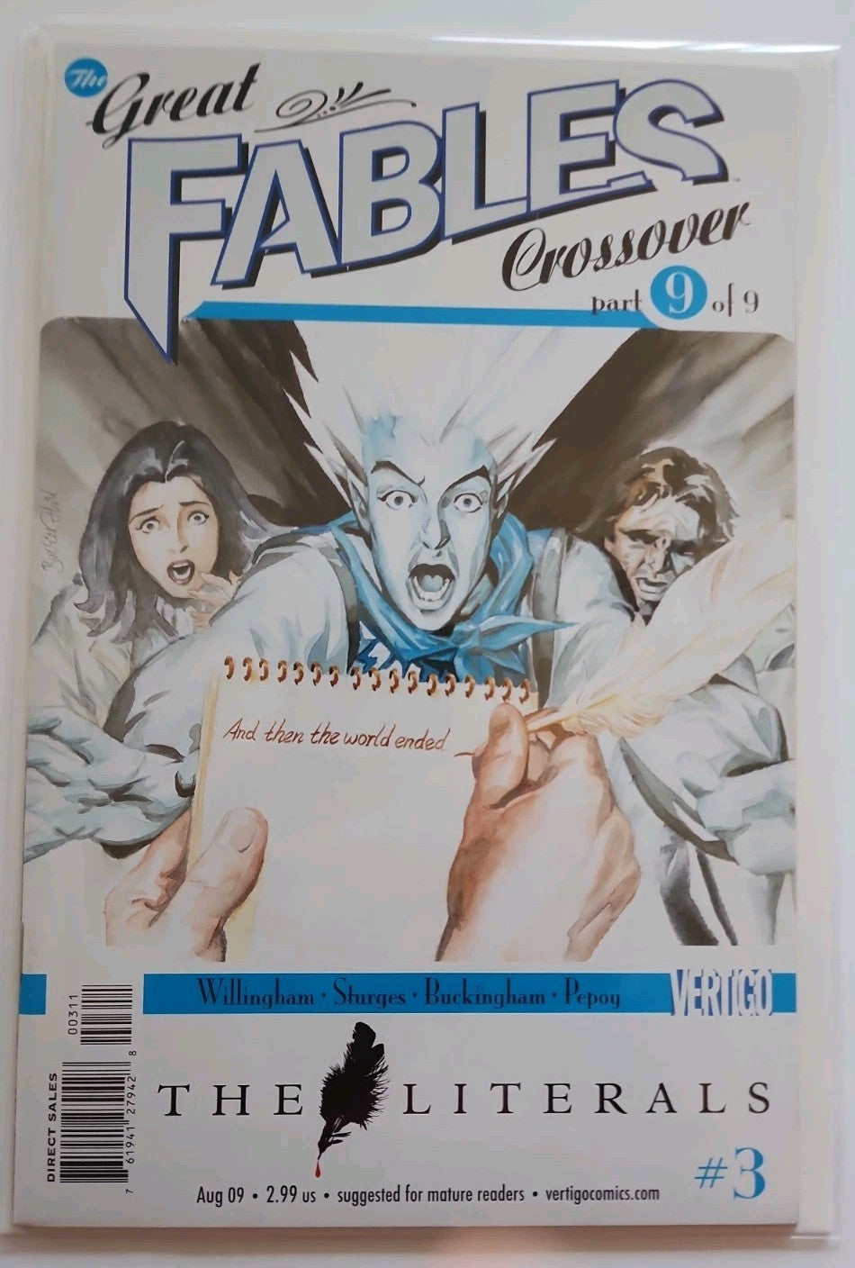 Great Fables Crossover #1-9 VF complete story - Bill Willingham Vertigo set Rn-1
