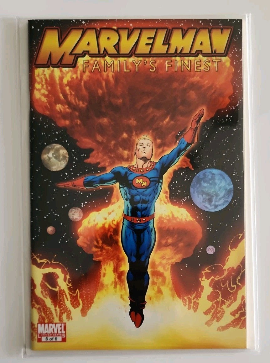 Marvelman Family's Finest #1-6 + Complete Set - Miracleman Marvel 2010 Eb-1