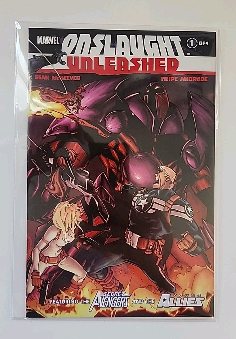 ONSLAUGHT: UNLEASHED #1-4 NM+ COMPLETE SET (MARVEL 2011) Eb-1