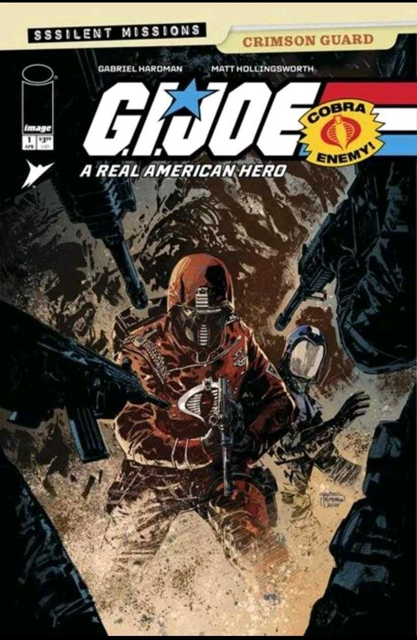 G.I. Joe A Real American Hero Sssilent Missions Crimson Guard #1 (One Shot) Cove