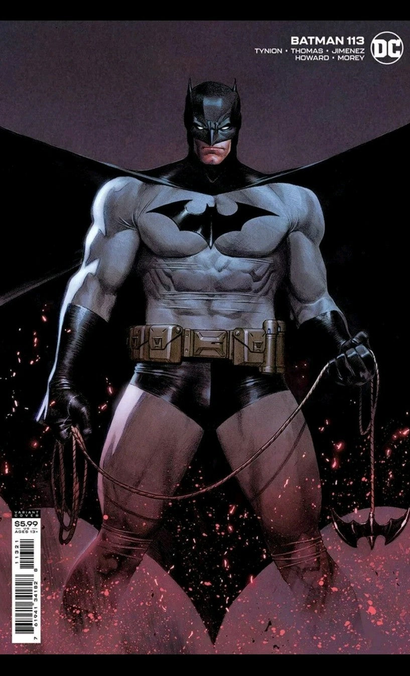 Batman #113 Jorge Molina Minimal Trade Dress Variant Cover (B) DC Comics 2021