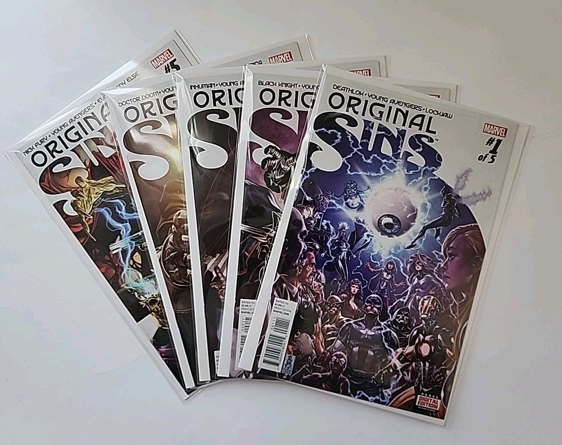 Original Sins 2014 #1-5 Marvel Comics Set Eb-1