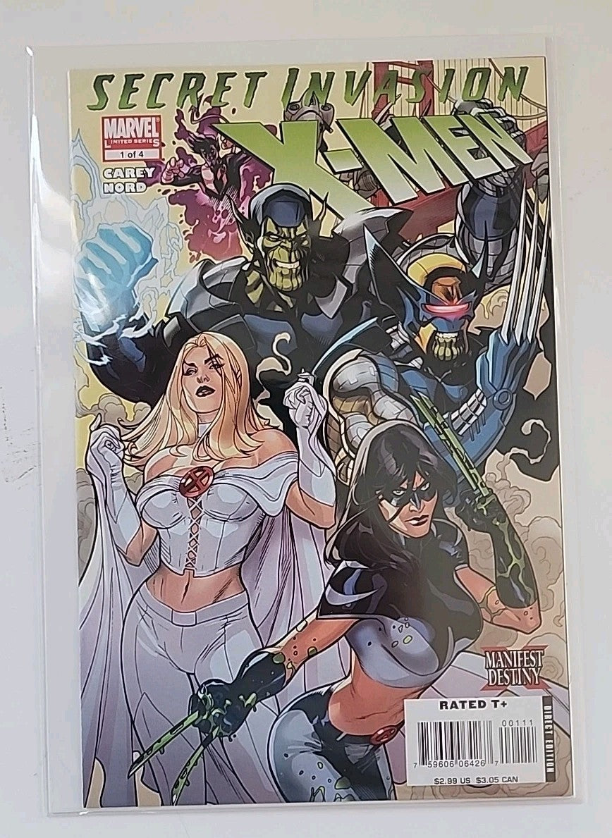 Secret Invasion X-Men #1-4 Marvel Comics