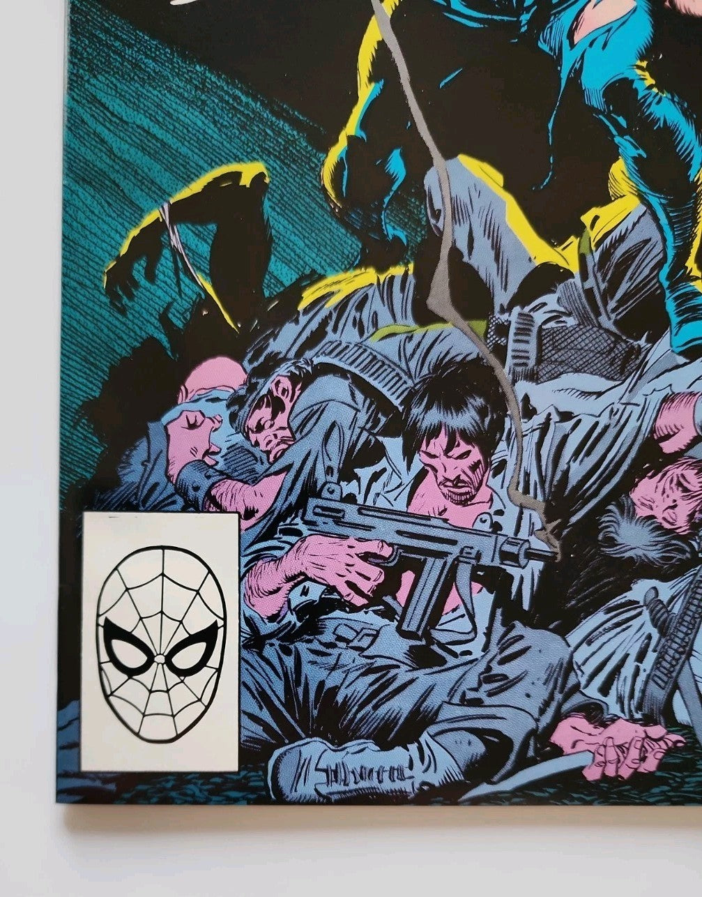 WOLVERINE #1 1988 Newsstand PATCH 1st solo series Claremont Marvel VF Eb-2