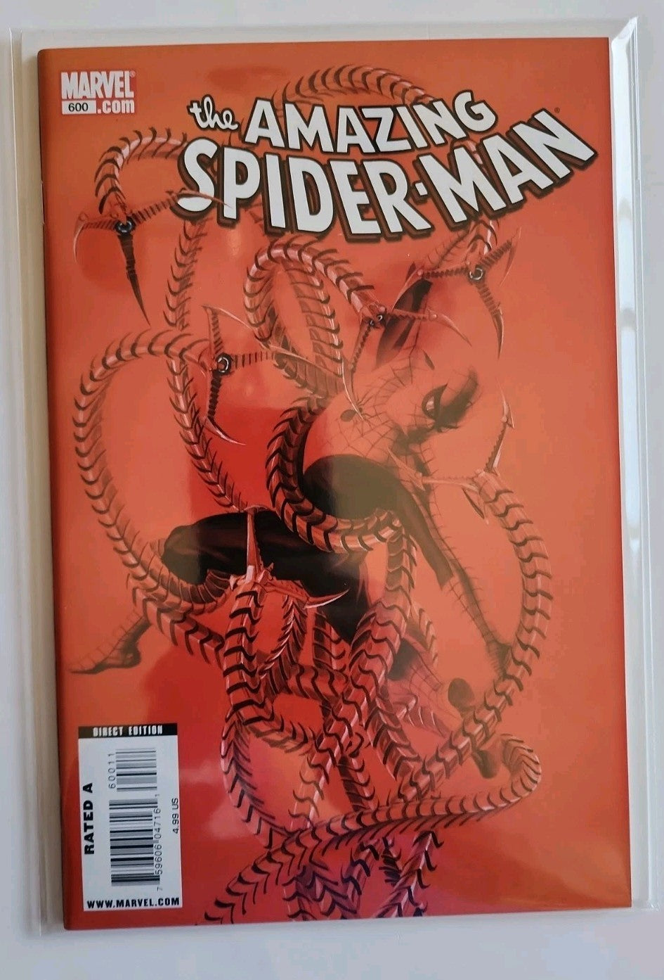 AMAZING SPIDER-MAN #600 MARVEL COMICS 2009 ALEX ROSS EXCELLENT CONDITION Eb-2