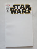 STAR WARS (2015) #1 BLANK SKETCH VARIANT COVER  1ST PRINTING, MARVEL COMICS Eb-2