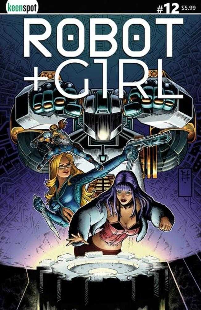 Robot  Girl #12 Cover B Jeffrey Edwards Variant