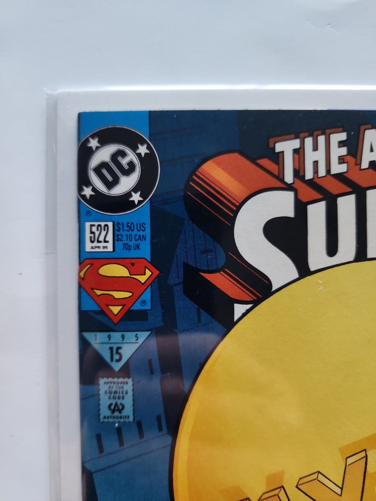 Adventures of Superman #522 Vol. 1 1995 DC Comics High Grade Comic Book Eb-2 