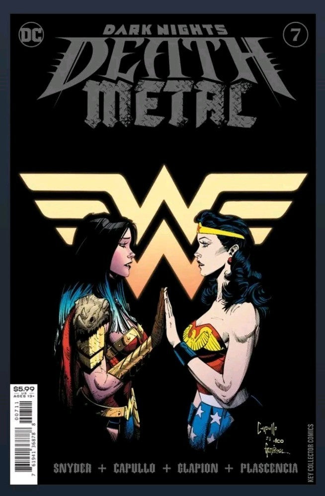 DARK NIGHTS DEATH METAL #7 CVR A Foil Snyder Capullo NM 🔑 1st YARA FLORA (2021)