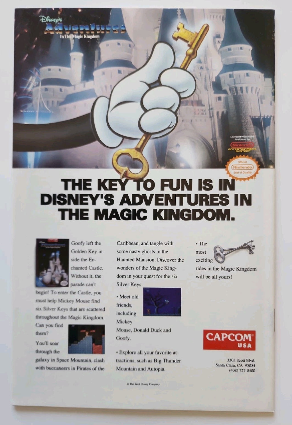  Disney's Vacation in Disneyland #1; 10th Ann Gold Key Mickeys Fantasia 50th Eb1