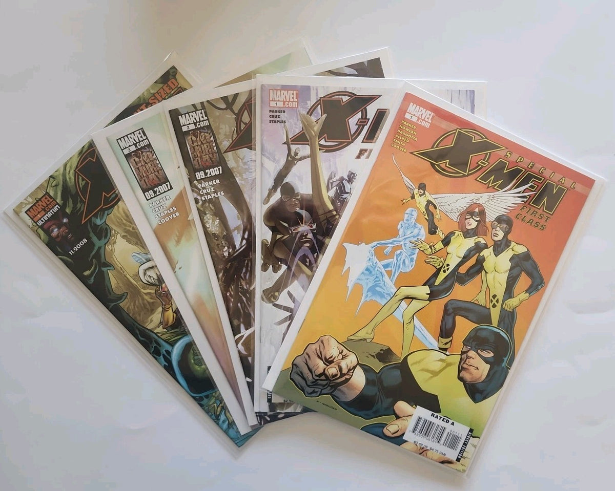 X-Men First Class 5 Comic Lot Special #1, #1, #2,#3, GIANT SIZE 