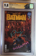 Absolute Batman 2025 Annual CGC 9.8 SS Signed by Johnson & Dragotta 1st Print 