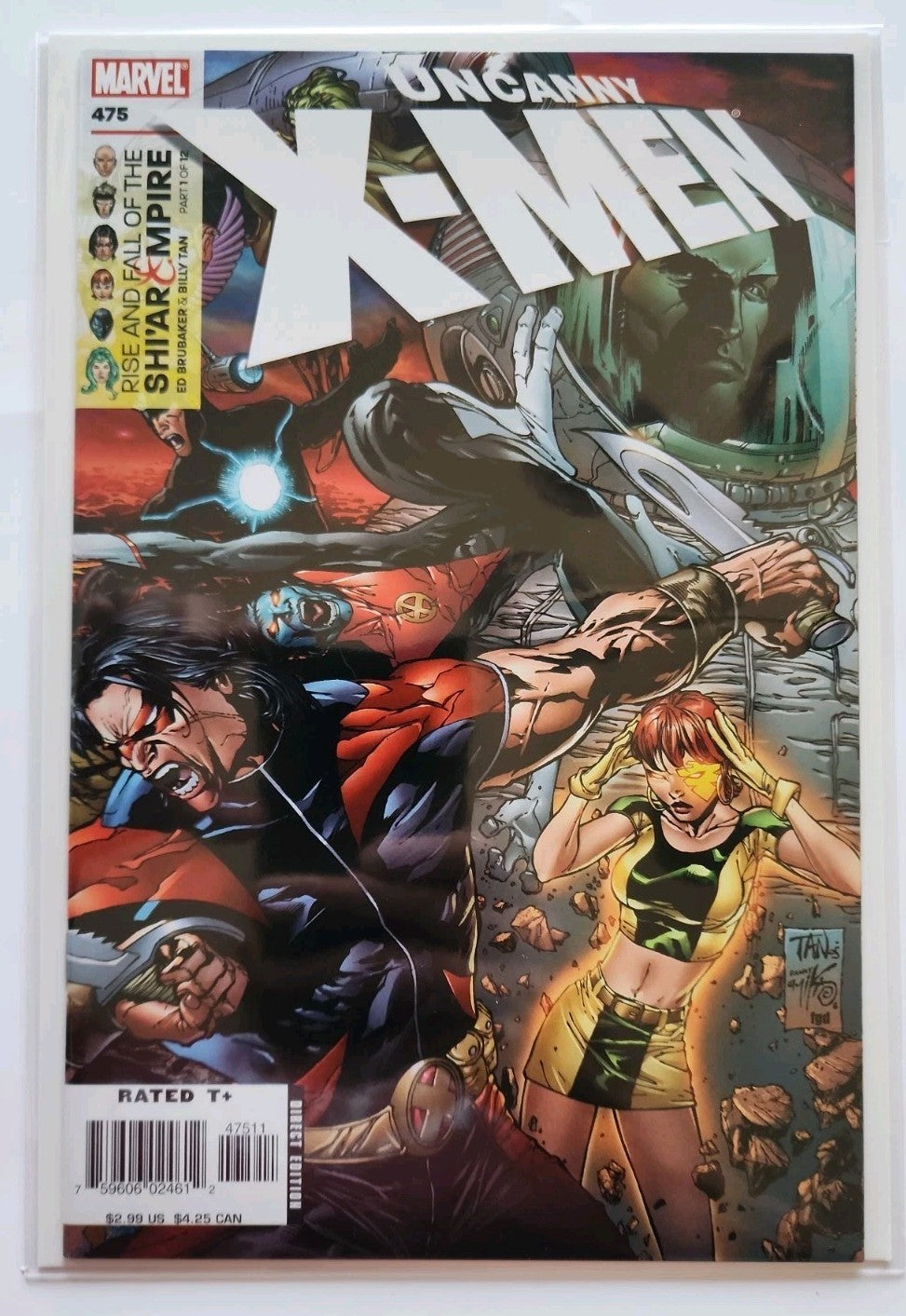 UNCANNY X-MEN #475-486 Comics RISE FALL SHIAR EMPIRE 1-12 Complete Arc 2006 Rn-1