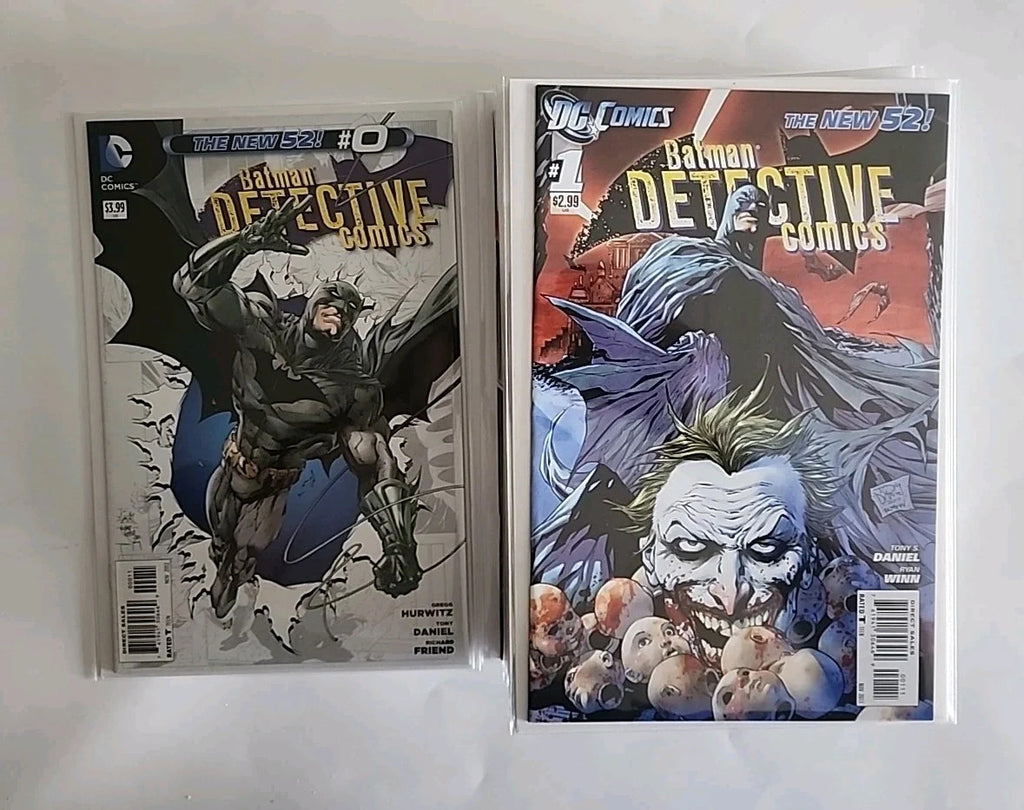 Lot of 23 Batman Detective Comics The New 52 run #0,1-22 all NM 2011! DC