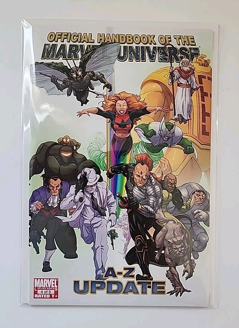 Official Handbook of the Marvel Universe A to Z Update #1-5  2010 VF/NM Eb-1