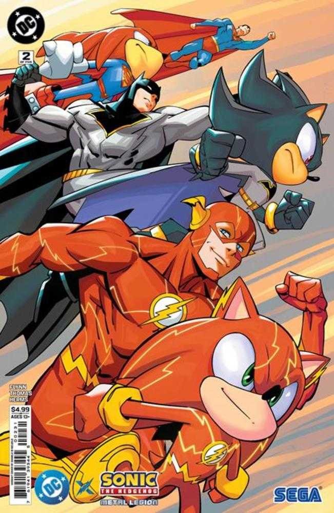 DC X Sonic The Hedgehog The Metal Legion #2 (Of 5) Cover C Daniele Di Nicuolo