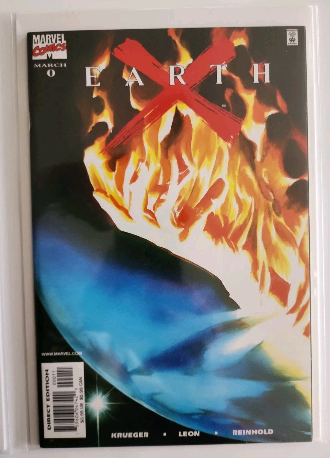 Earth X- 0, & 1-Comic Book Set Eb-1