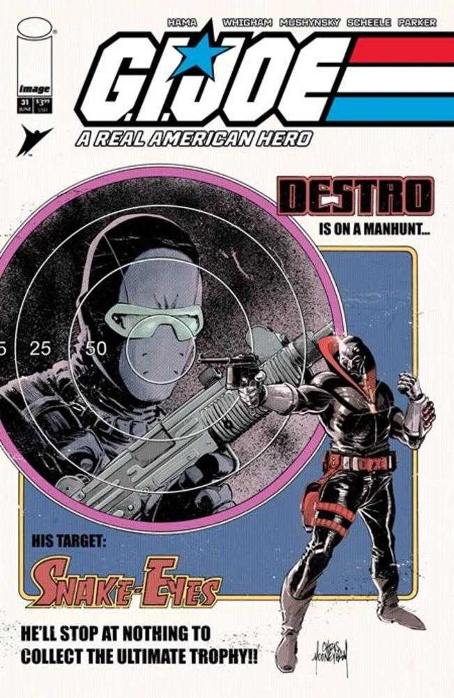 G.I. Joe A Real American Hero #31 Hama Files Edition Cover B Chris Mooneyham