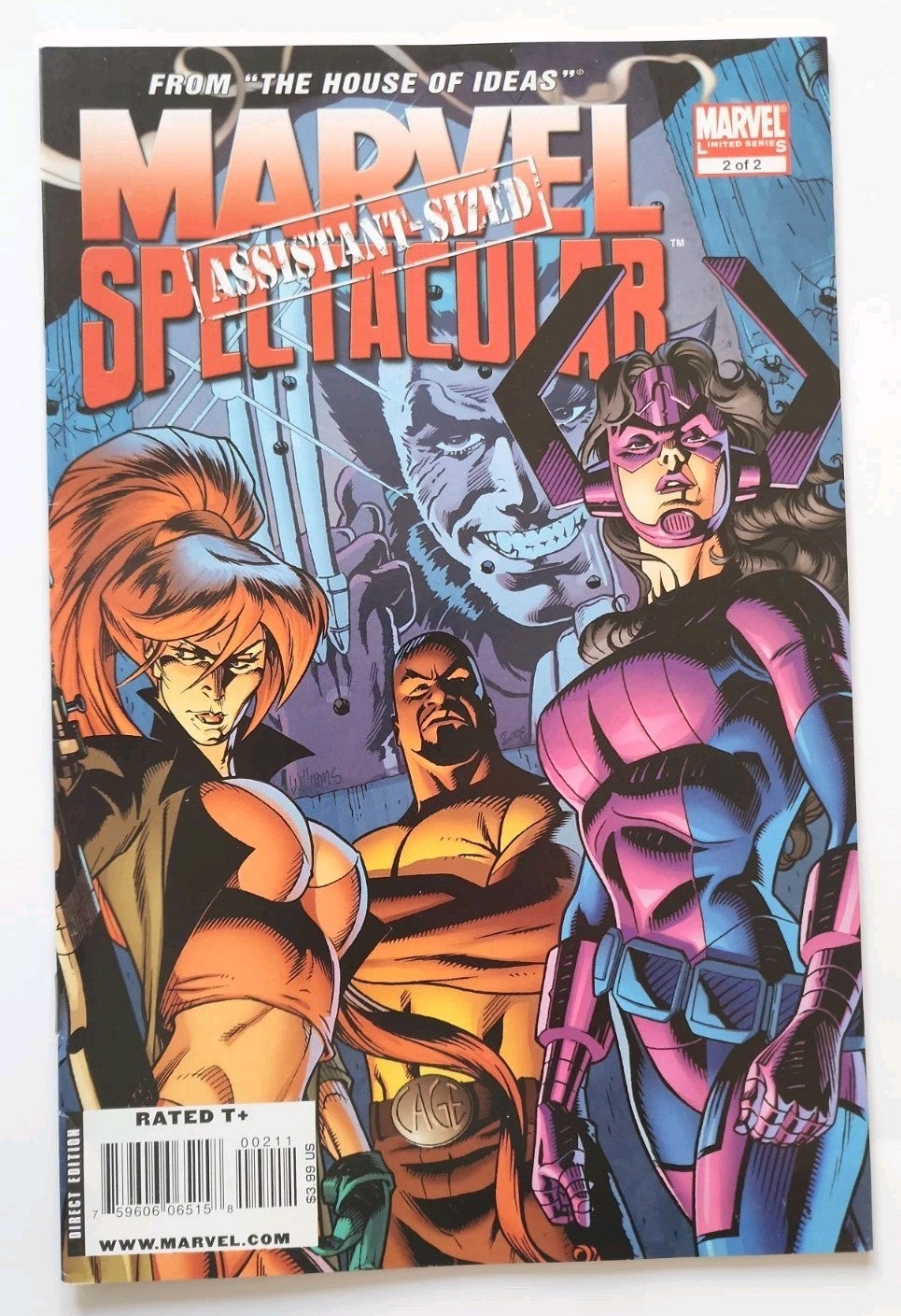 MARVEL ASSISTANT SIZED SPECTACULAR #2 1ST GALACTA 2009 ELSA BLOODSTONE NM+ Sp-1