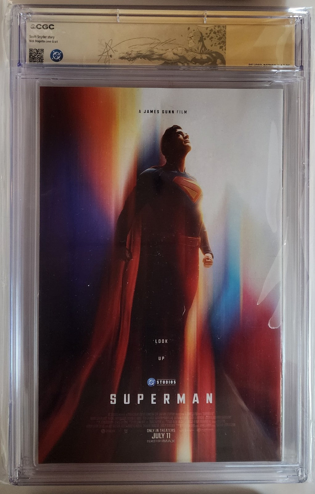 Absolute Batman #9 (1st Print) CGC SS 9.8 2X signed Johnson & Dragotta
