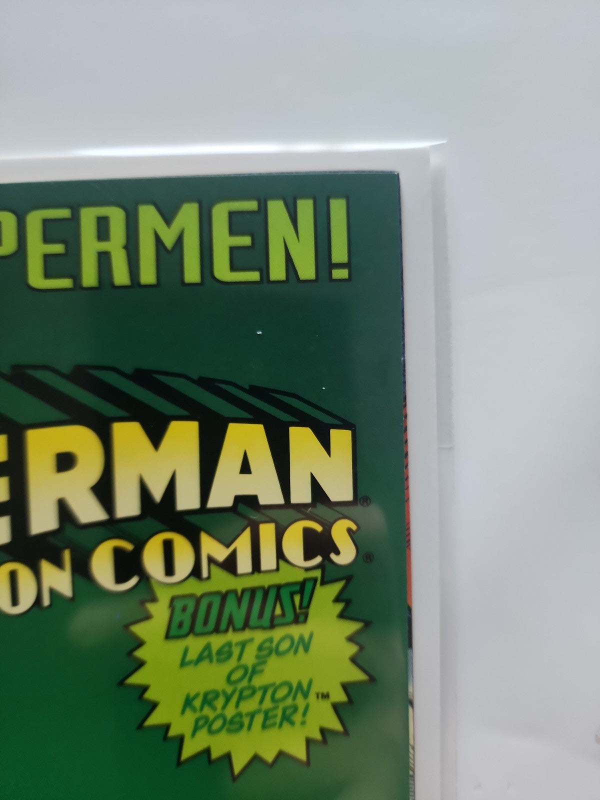 ACTION COMICS #687 (1993): KEY- 1st Last Son of Krypton: Die Cut: NM- Eb-2 