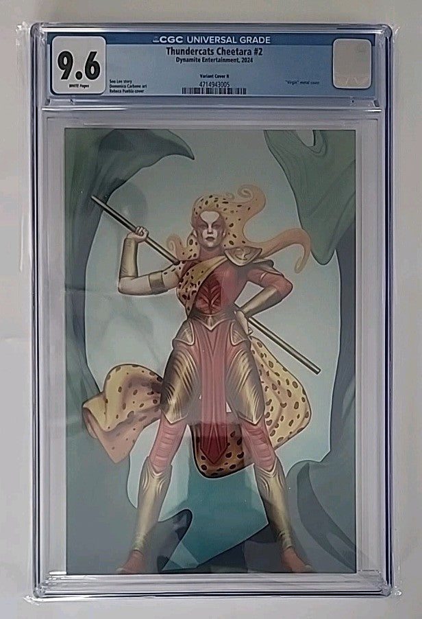  THUNDERCATS CHEETARA #2 CVR H PUEBLA   METAL PREMIUM       CGC 9.6