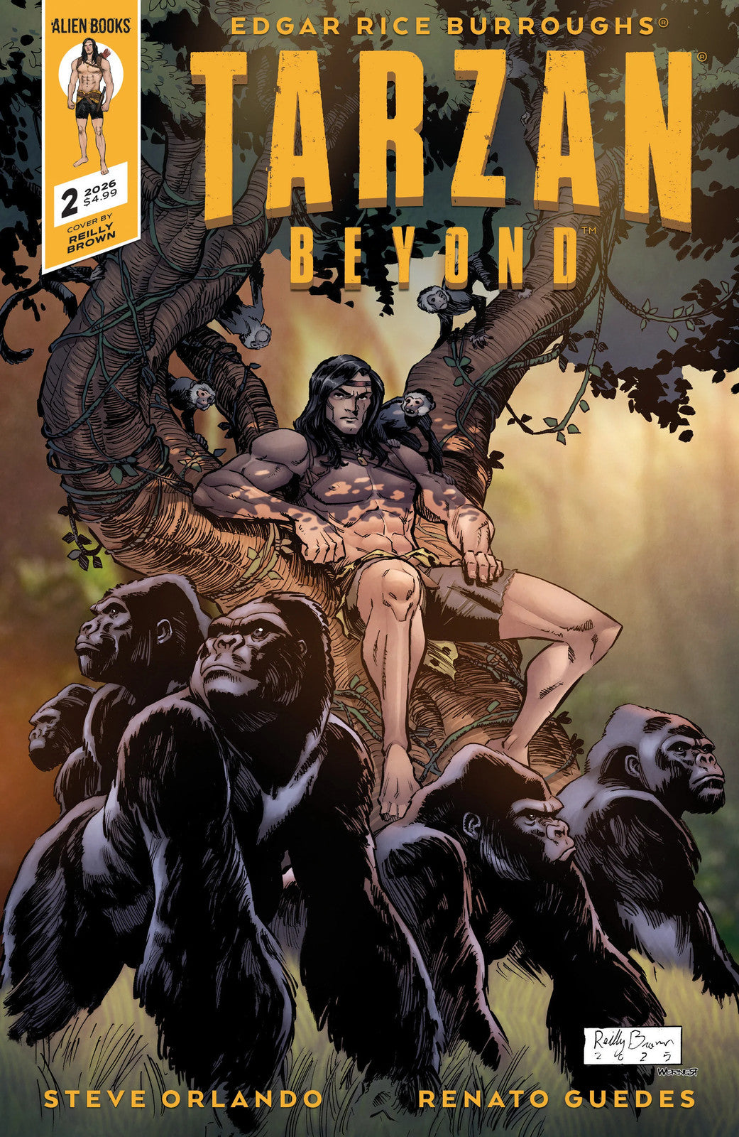 Tarzan Beyond #2 Variant C (Brown)
