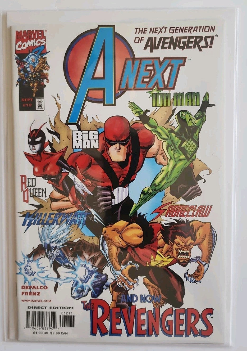 A-Next #12 NM 1999 MC2 1st App High Grade Comic Book Eb-2