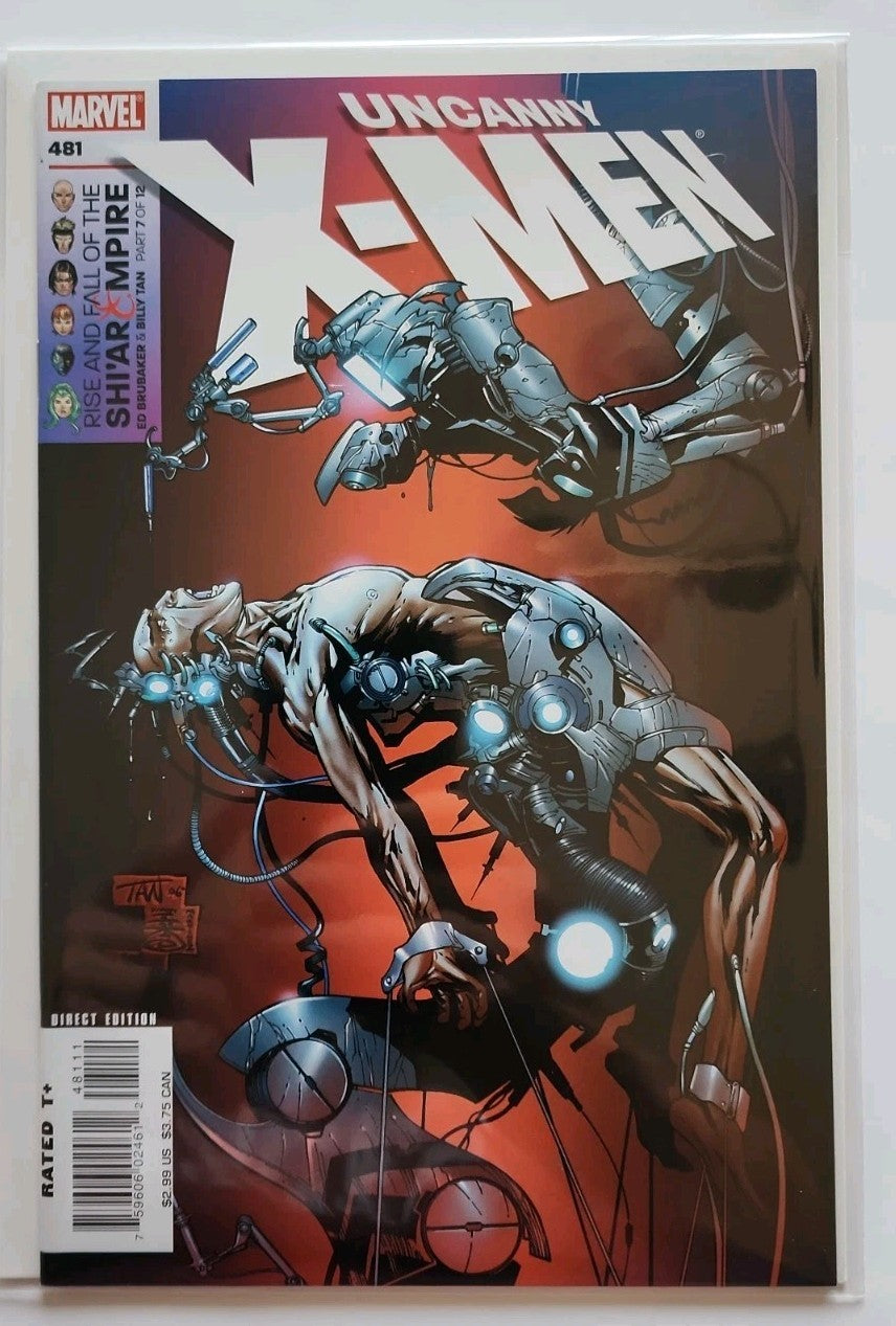UNCANNY X-MEN #475-486 Comics RISE FALL SHIAR EMPIRE 1-12 Complete Arc 2006 Rn-1