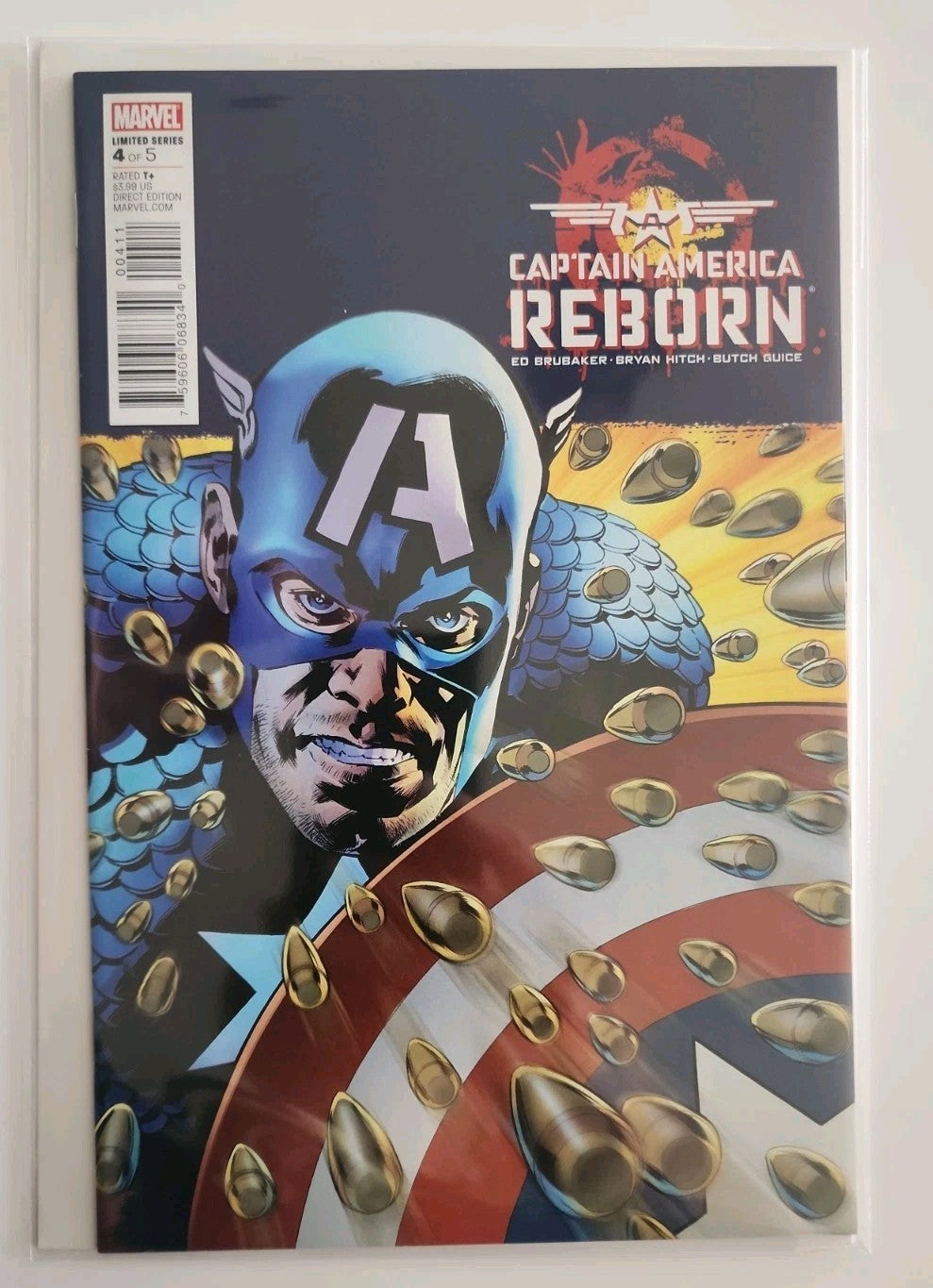 Captain America Reborn #1-6 Complete & #1 Alex Ross Variant Marvel 2009 Eb-1
