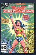 Wonder Woman #329 Final Issue Crisis Cross-Over - 1986 - Unread 